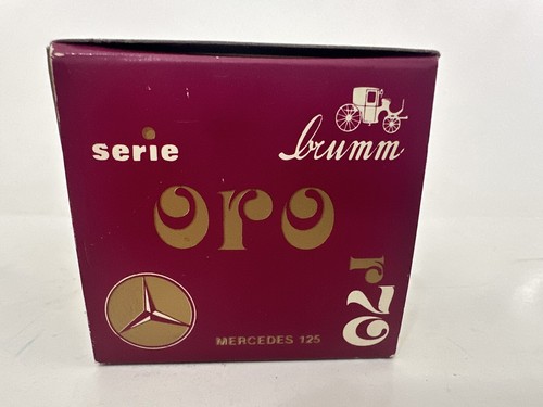 Brumm Mercedes W125 HP646 1937 1/43 JAPAN - Picture 9 of 10