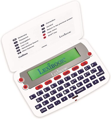 LEXIBOOK D850EN The Collins Englisch, 13. Auflage - Elektronisches Wörterbuch
