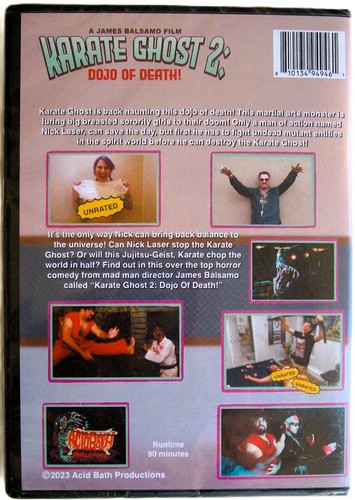Karate Ghost 2: Dojo of Death von James Balsamo (DVD, 2023, ohne Bewertung, Anime) - Bild 2 von 2