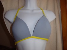 Victorias Secret Vintage Body by Victoria 2 piece Swimsuit 36C/Med Grey NWOT