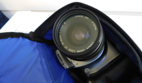 Canon EOS Rebel Digital Camera with EF-35-80mm len + Case UNTESTED Free Ship - Picture 10 of 14