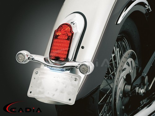 Tombstone Tail Light Brake Light Lamp For Harley Softail Custom FLSTF FXST FXBR - Picture 11 of 11