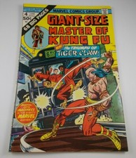 Giant-Size Master of Kung Fu #4 1975 [6.0 FN] Mid Grade Bronze Age Marvel Kirby