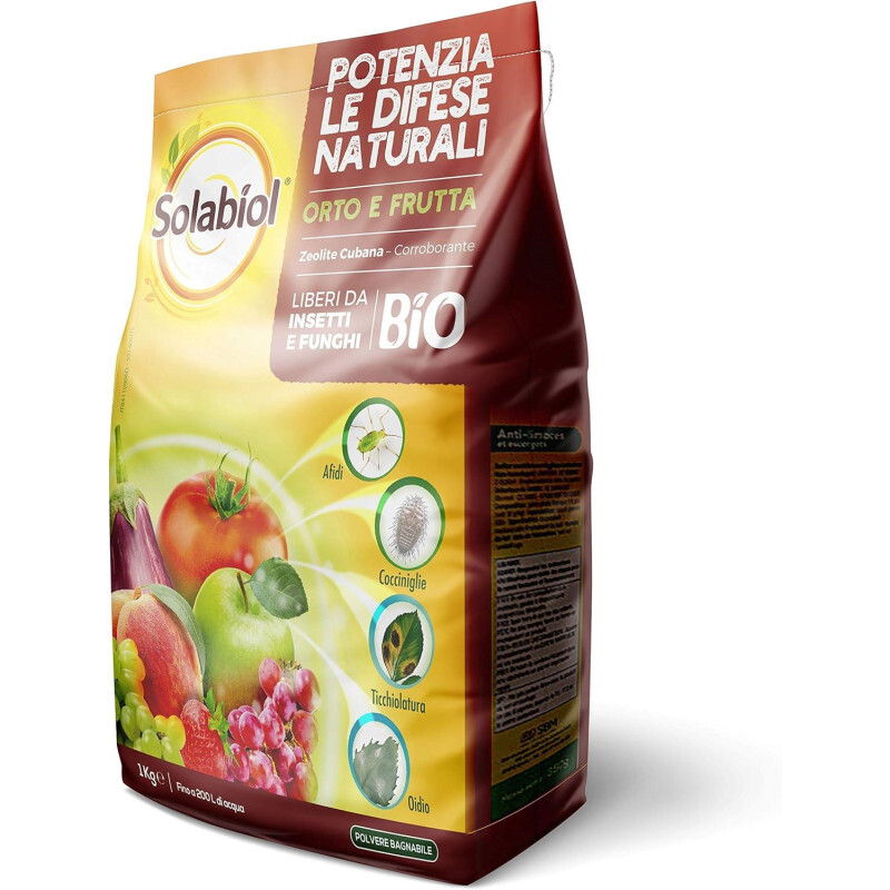 SOLABIOL - Zeolite Polvere di Roccia 1 kg BIO 3664715026754