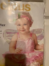 NWOT Precious Pixie Costume Infant Size 0-6 Months Pink Dress Wings Headband