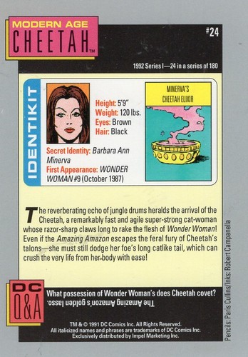 1991 DC Comics Impel Cosmic Cards Single Cards, You Pick, Finish your set! - Picture 47 of 351