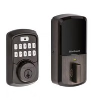 Kwikset 99420-002 Aura Bluetooth Modern Door Lock - Venetian Bronze
