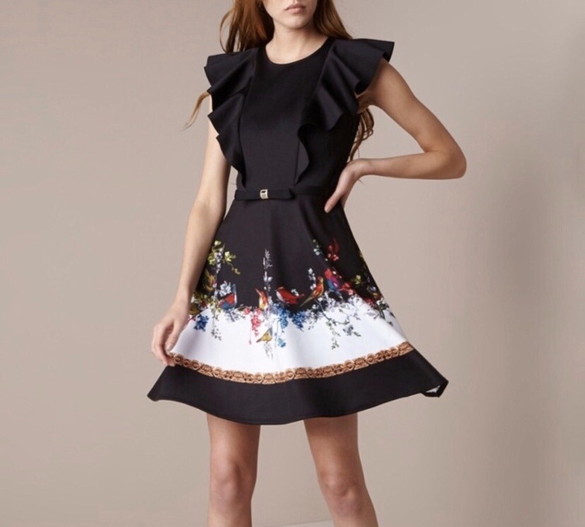 amaliia narnia collar dress