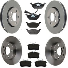 Bremsen Set VORNE HINTEN Scheiben u Beläge für Audi A3 8L1