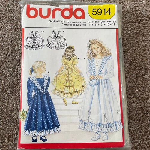 PICK YOUR PATTERN Childrens Childs Kids Baby Toddler Dress Sewing New & Vintage - Picture 15 of 39
