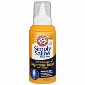 Simply Saline Extra Strength Nighttime Nasal Mist - 4.25oz