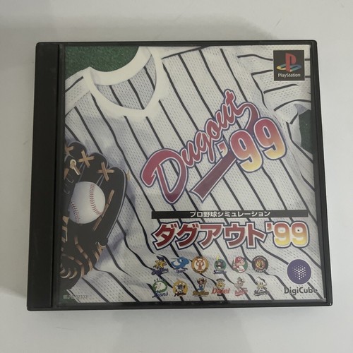 Pro Yakyuu Simulation Dugout 99 Baseball PS1 Sony PlayStation NTSC-J JAPAN Game - Picture 2 of 5