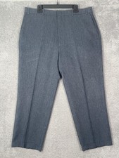 VTG Levis Action Slacks Pants Mens 38x28 Blue Dress Trousers Straight Retro 70s