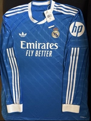 adidas Men's Real Madrid 25/26 Long Sleeve Third Jersey