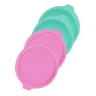  12 pcs Rainbow Layered Cake Mold Creative Silicone Cake Making Tool Unique