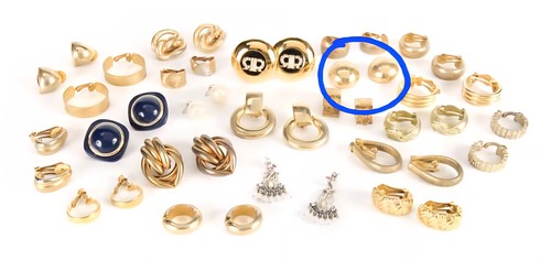 Film Legend Esther Williams Personally Owned And Worn Clip On Earrings - Picture 3 of 5