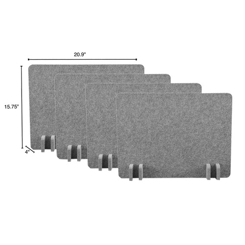 Stand Up Desk Store ReFocus Raw Noise and Distraction Reducing Freestanding A... - Bild 5 von 8