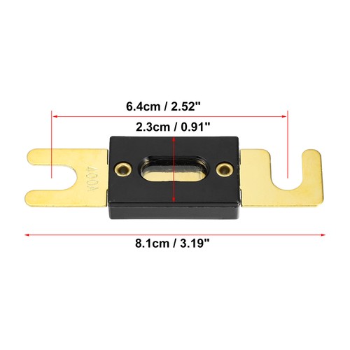 3uds Fusible Reemplazo 400A ANL Fusibles Auto Audio Fusible - Afbeelding 3 van 6