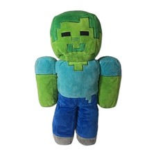 Minecraft Zombie Pillow Plush 20" Mojang