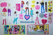 Komplettsatz Barbie Berufe (EN378 - EN430A) + 8 BPZ Deutschland Kinder 2018/19