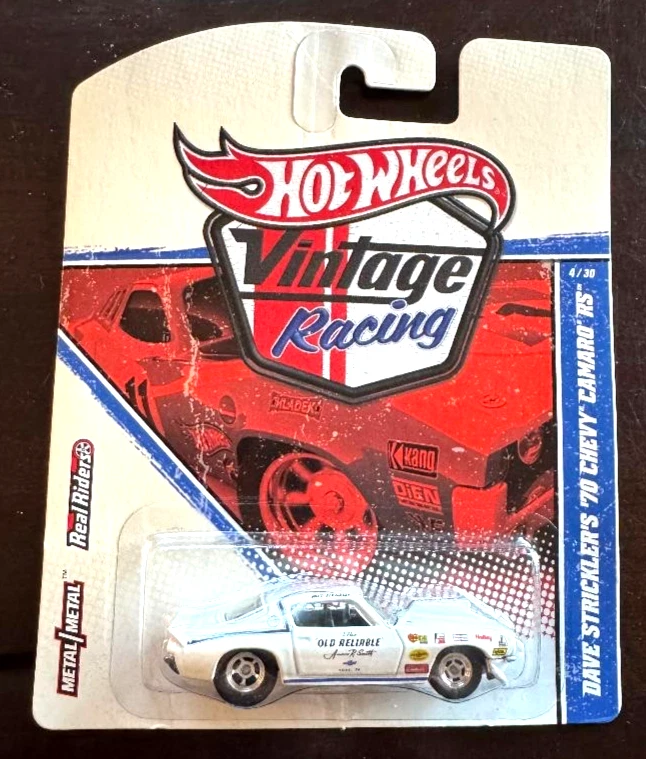 Hot Wheels Vintage Racing Chevrolet Camaro Contemporary