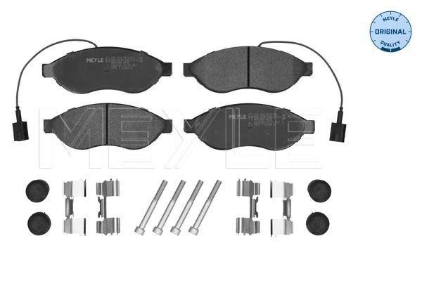 MEYLE 025 244 6819/W1 Brake Pad Set Front Fits Citroen Fiat Opel Peugeot