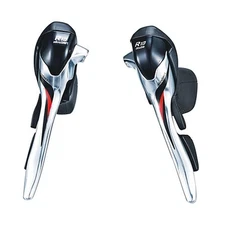pair of racing levers 10 x 2 speed LE7012 MICROSHIFT bike gear controls MICROSHI