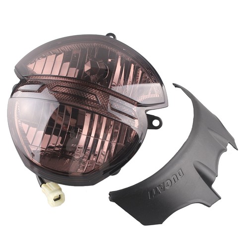 1x Motor-Frontscheinwerferlampe für Ducati 696 659 795 796 M1100 Tawny Lens - Picture 6 of 7