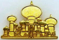 2001 - DISNEY Lanyard Series Trading Pin - JASMINE'S GOLDEN PALACE from Aladdin