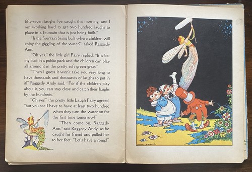 Raggedy Ann In The Golden Meadow By Johnny Gruelle, Vintage 1935 Hardcover - Imagen 10 de 12