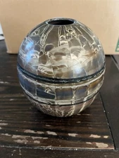 Vintage William CRUTCHFIELD Studio Art Pottery Vase Signed 