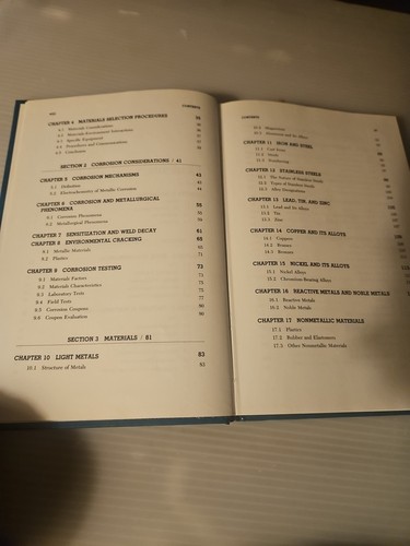 Vintage 1986, "Corrosion Control In The Chemical Process Industries" Hardcover - Imagen 6 de 8