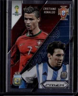 その他 2014 Panini Prizm Messi RONALDO base 2014 Panini Prizm Ronaldo Messi World Cup Matchups | eBay