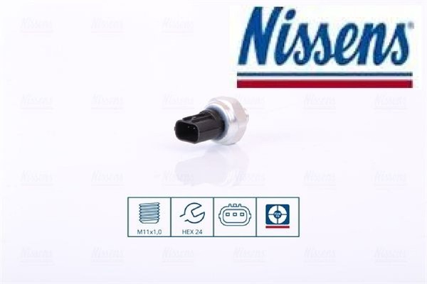 Nissens 301034 Druckschalter FüR Klimaanlage Druckschalter Klimaanlage-image