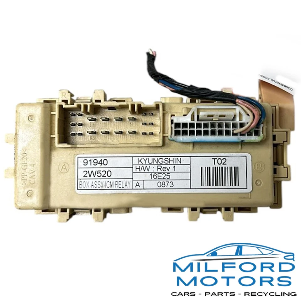 Caja de fusibles usada cabina compatible con Hyundai Sonata GLS 2004/LX 2,7 L Foto 3 de 4