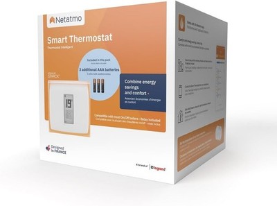 Netatmo NTH01-EN-EU   intelligenter WLAN-Thermostat für Heizkessel