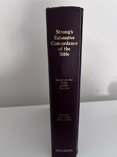 Strong's Exhaustive Concordance Of The Bible Hebrew & Greek Dictionaries - Picture 2 of 7