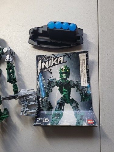 LEGO BIONICLE: Toa Kongu (8731) 100% Complete VG Shape Free Shipping - Picture 4 of 4