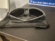 wiley-x glasses STTW109 Gray Frame with Blue Polarized Frame