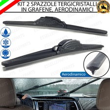 KIT 2 SPAZZOLE TERGICRISTALLO AERODINAMICHE PER VW MULTIVAN TRANSPORTER T25 T3
