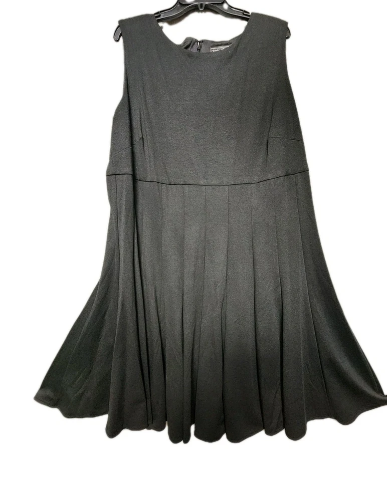 Conjunto de Jaqueta Jessica Howard 20W Preta Plus Size Carreira Formal Roupa de Festa - Imagem 2 de 4