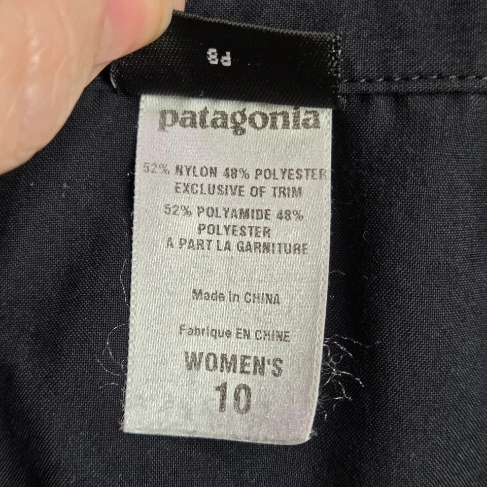 Pantalones de Senderismo Patagonia Intercontinental Talla 10 Negro Bootcut Gorpcore Normcore Foto 4 de 4