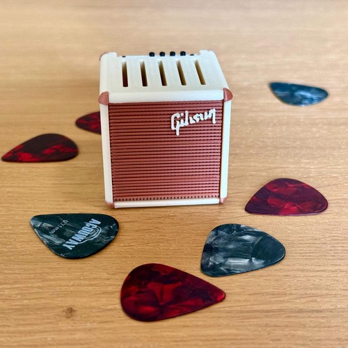 Mini Gitarrenverstärker Plektrum Halter - Bild 3 von 9