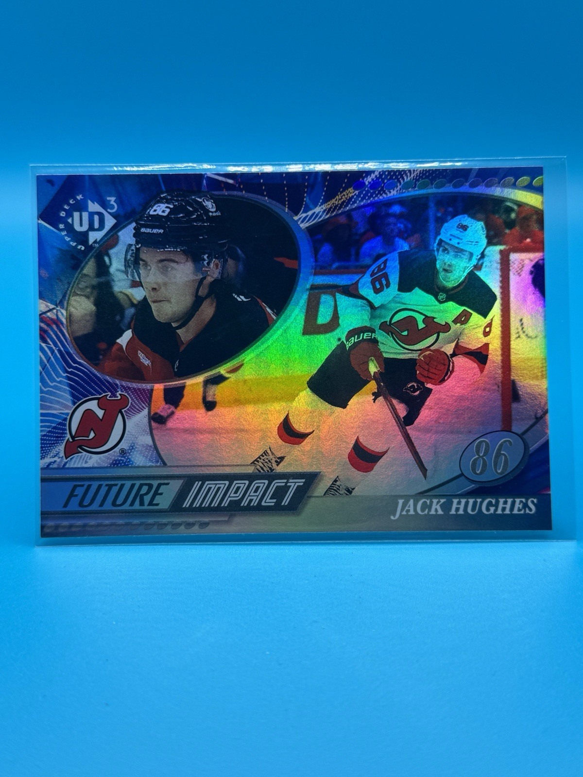 2024-25 Upper Deck Extended Series Jack Hughes UD3 #UD3-3 New Jersey Devils