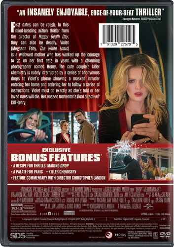 Drop - Collector's Edition (DVD) Meghann Fahy Brandon Sklenar Violett Beane - Picture 2 of 3