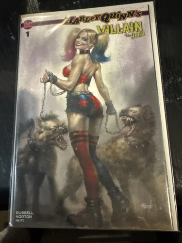 Harley Quinn Villain Of The Year 1 Parrillo Variant Limited 3000 Stunning 😍