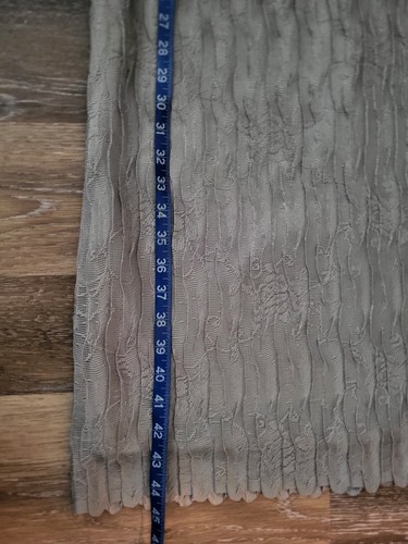 Vintage Helene Blake Kleid gefüttert Pullover Kurzarm oliv Spitze zierlich Gr. 10P - Bild 9 von 9