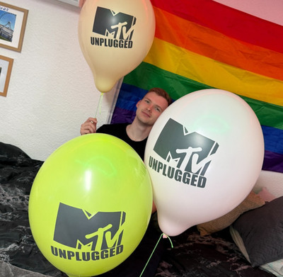 14inch Belbal - 10x MTV Balloons, Werbeballons, Looner, Sammler