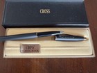 Vintage Cross Soft Tip/Rollerball Matt BlackRollerball In Box Engraved — photo 2