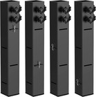 Carbon Steel Bed Risers 2.3" Adjustable Height-3.2/5.1/8.1/11.2" Table-Furniture